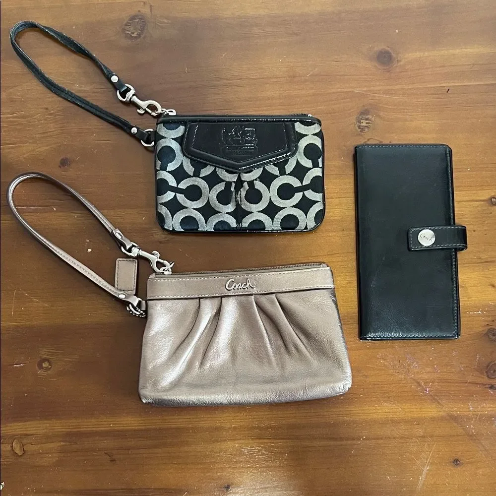 Coach wallet bundle